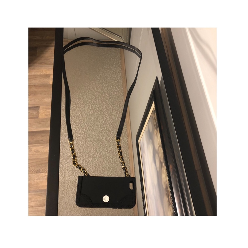 iPhone case Tory burch crossboddy  black